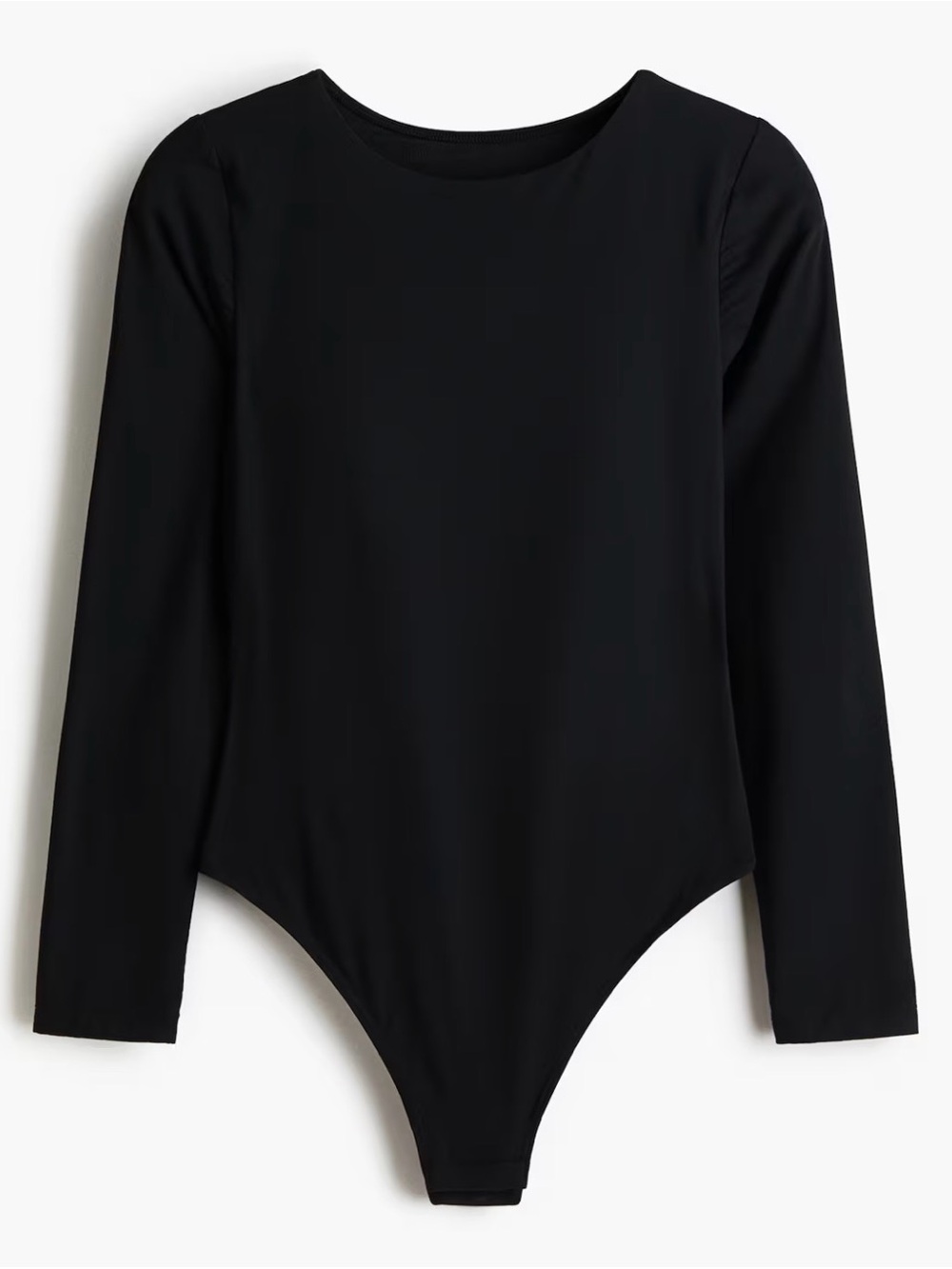 PADDED-CUP MICROFIBER THONG BODYSUIT